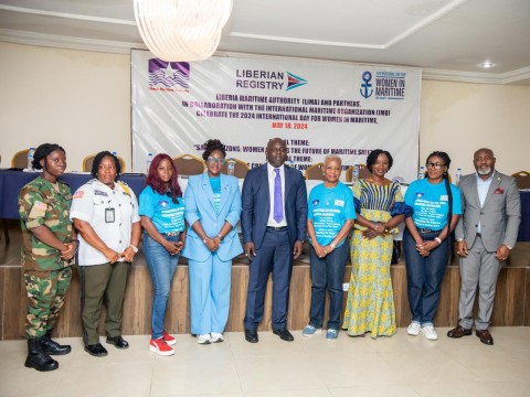 Liberia Champions Gender Equality at Sea: Commissioner Lighe, Sr. Calls for Bold Reforms on 2025 Women in Maritime Day