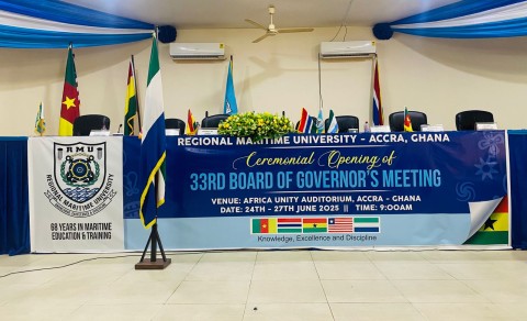 Regional Maritime University Opens 33rd Board Meeting in Accra Amid Renewed Commitments and Infrastructure Milestones