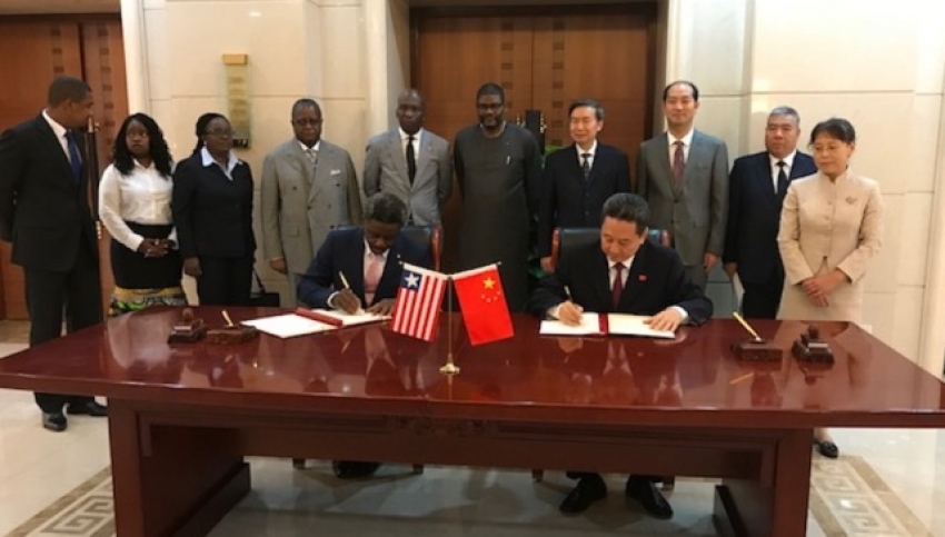 Liberia, China Renew Maritime Transport Agreement